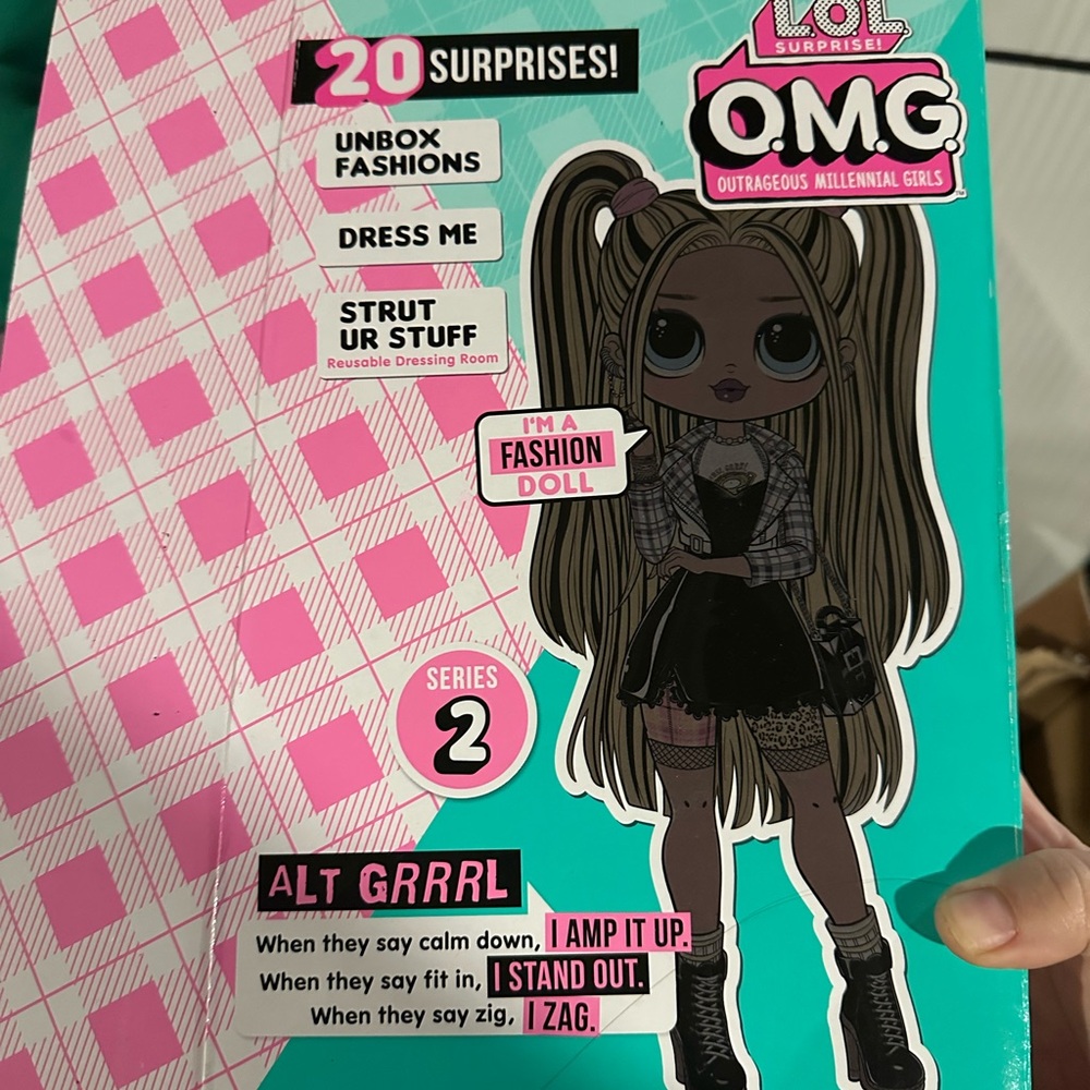 L.O.L. Surprise! OMG Alt Grrrl Doll with Pink and Black Accents